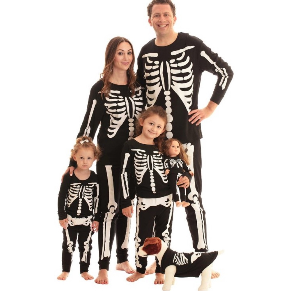 Men’s skeleton PJ set sz M